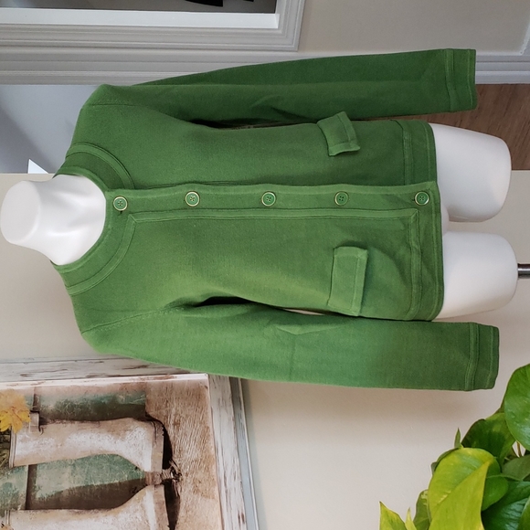 ♦️♦️  SOLD ♦️♦️Talbots Cardigan - Picture 2 of 8